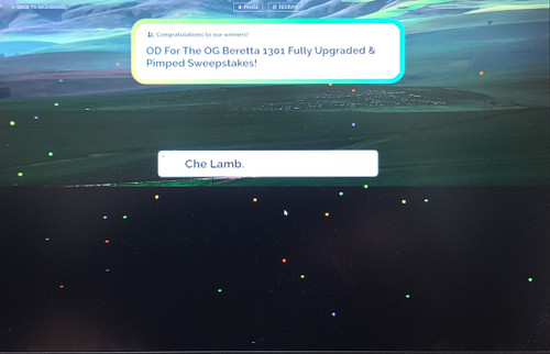 OD For The OG Beretta 1301 Fully Upgraded & Pimped Sweepstakes!