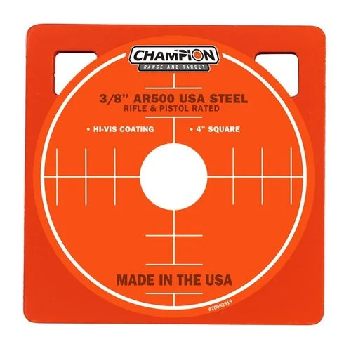 Champion AR500 3/8" 4" Square
