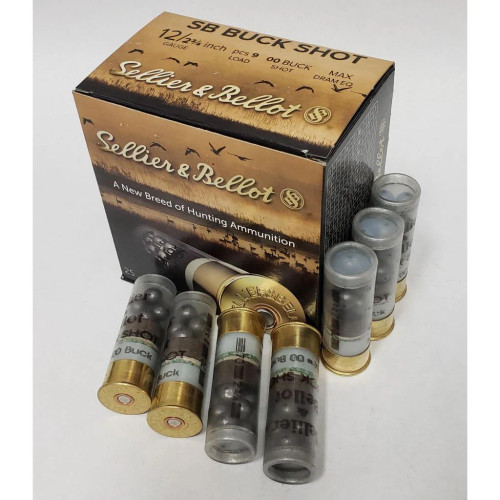 Sellier & Bellot 12 Gauge 2 3/4 00 Buckshot