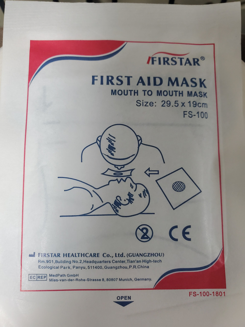 First Aid Mask