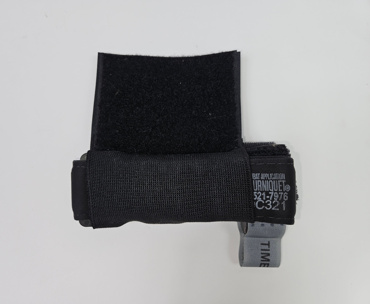 VELCRO TQ HOLDER  BLACK