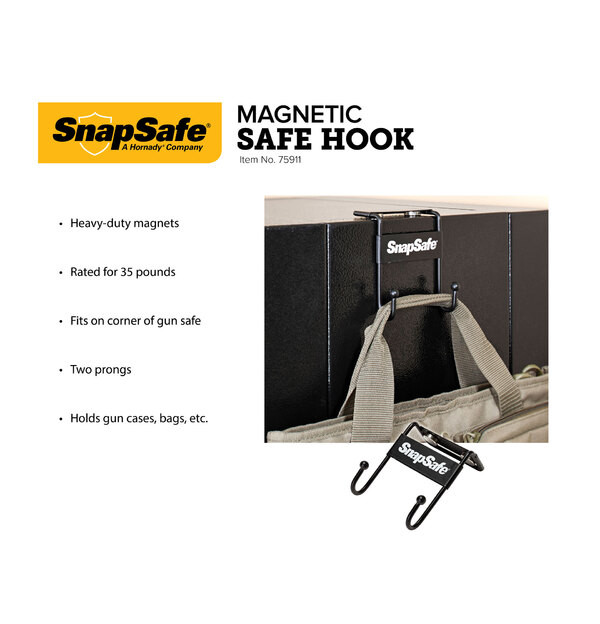 SnapSafe® Magnetic Safe Hook