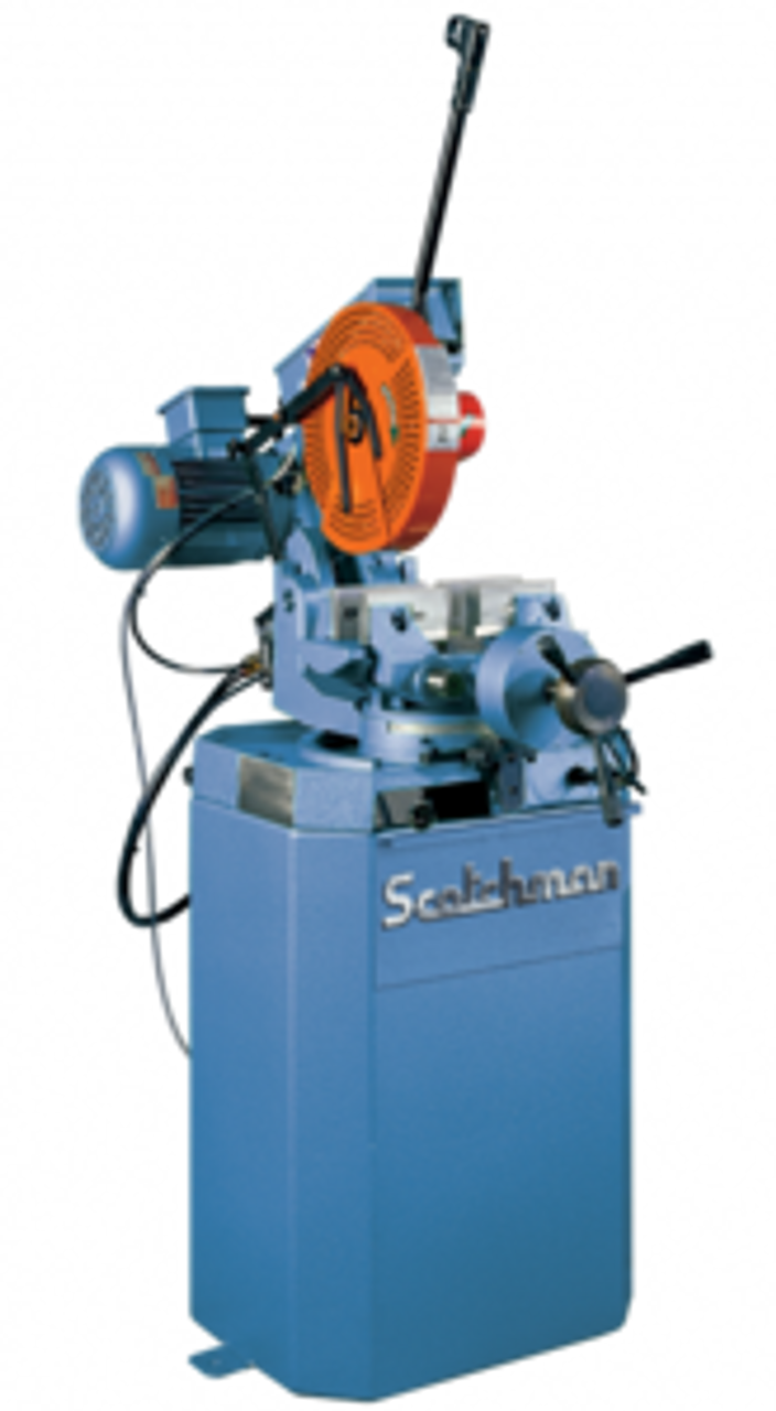 Scotchman Model CPO350NFPK, 14" Non-Ferrous Circular Coldsaw w/ Power Vise, (3ph)