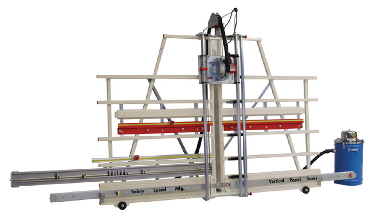 Safety Speed Mfg H5 Vertical Panel Saw: 3 1/4 Hp, 120V, 15 amps with Silver Package