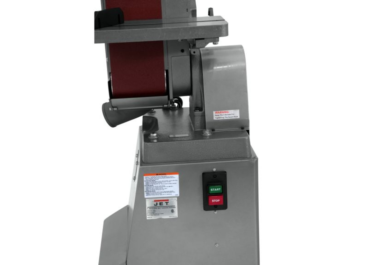 Jet J-4301A, 6" x 48" Industrial Belt Finishing Machine 3PH