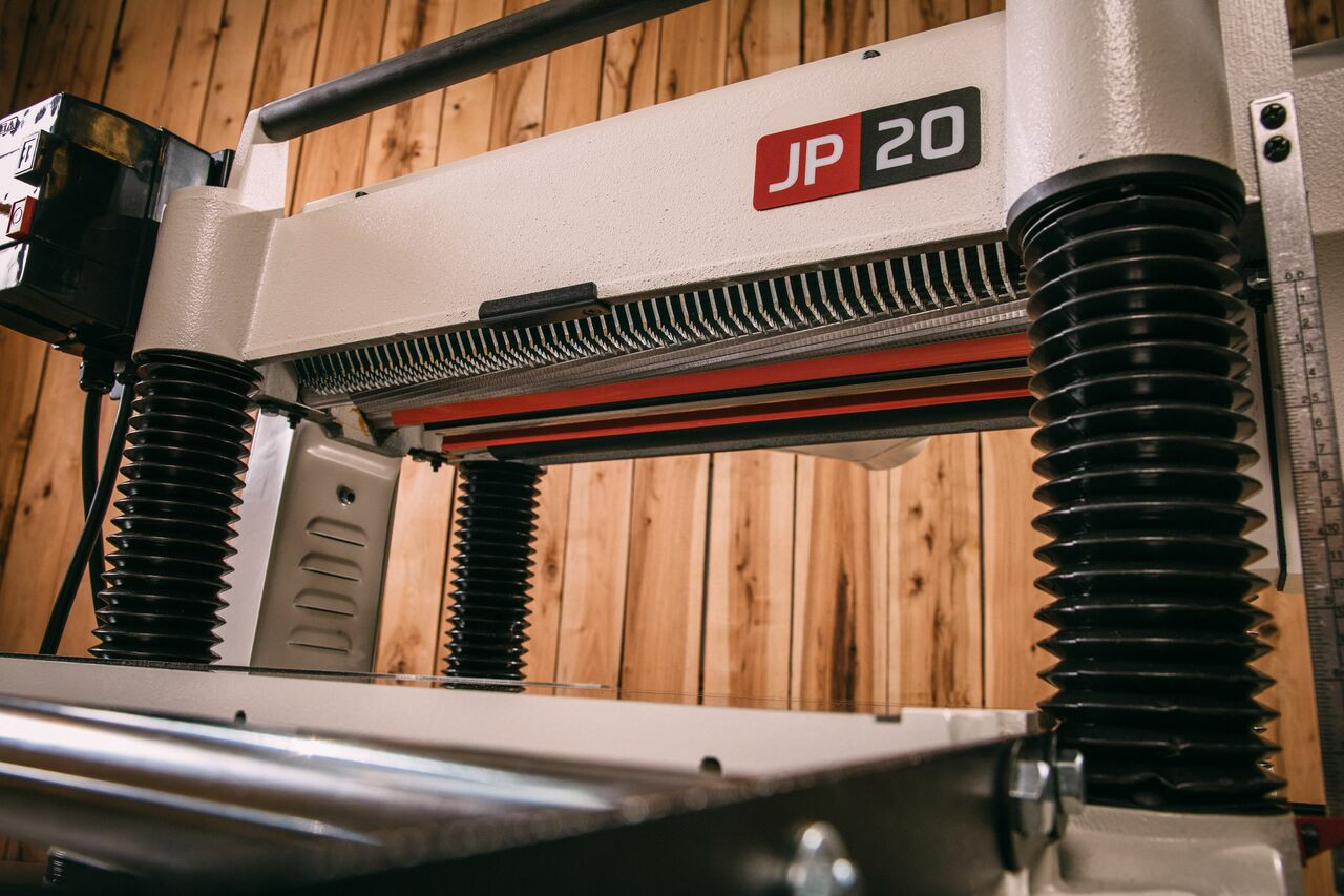 Jet JWP-208-1, 20-Inch Planer, HSS Knife Cutterhead, 3 HP, 1Ph 230V