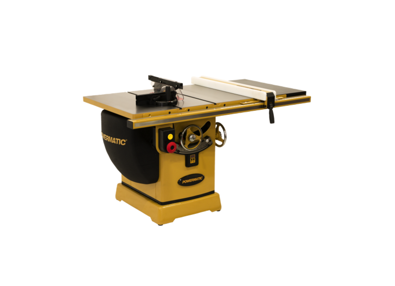 Powermatic 2000B Table Saw with Extension Table, 30" Rip, 5 HP, 3Ph 230/460V