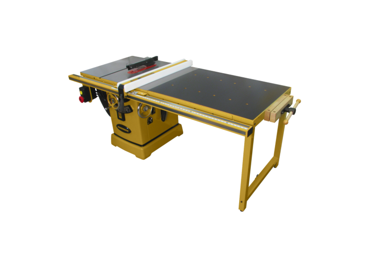 Powermatic 2000B Table Saw with Workbench, 50" Rip, 5 HP, 3Ph 230/460V