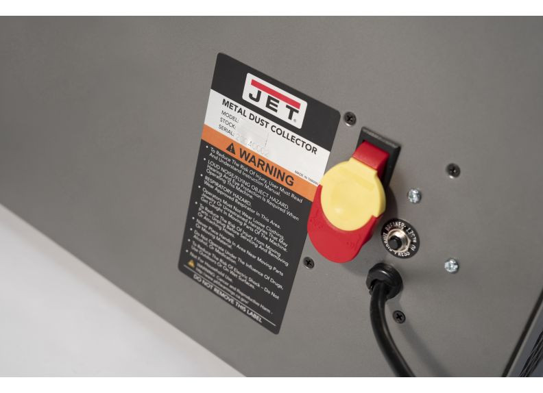 Jet JDC-500B Benchtop Metal Dust Collector, 176 CFM, 1/3 HP, 1Ph 115V