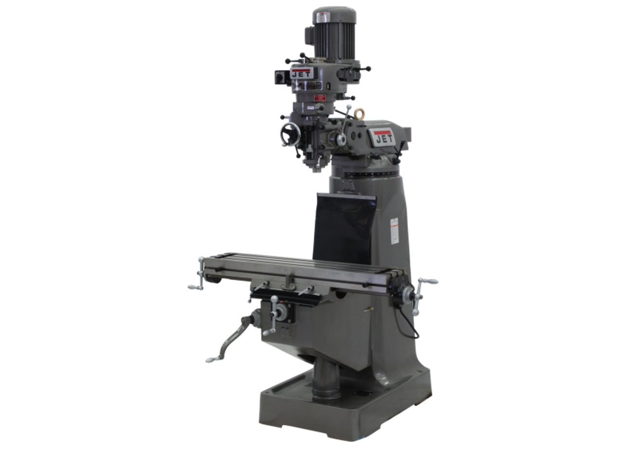 JTM-1 Mill With 3-Axis Newall DP500 DRO (Knee)