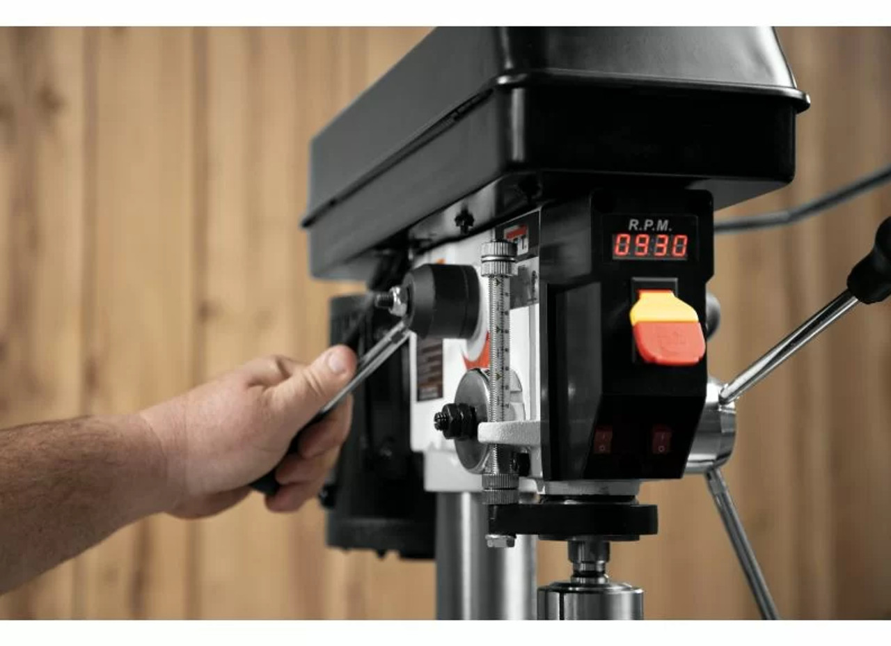 12-Inch Benchtop Variable-Speed Drill Press (JWDP-12)