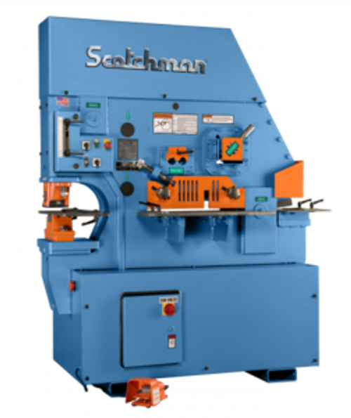 Scotchman Model 8510-24M-1, 85-Ton Hydraulic Ironworker (1ph)