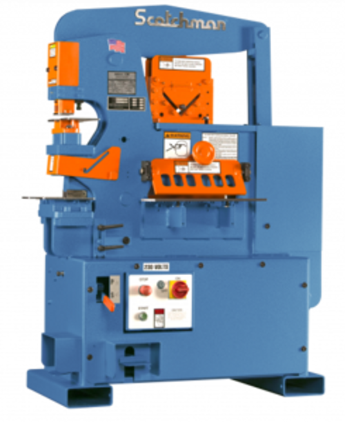 Scotchman Model 50514-EC-1, 50-Ton Hydraulic Ironworker (1ph)