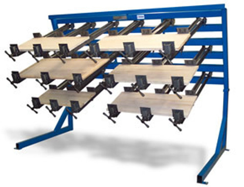 JLT 6 in Panel Clamp with 8, 3 1/2 in High Jaw 40 in Clamps