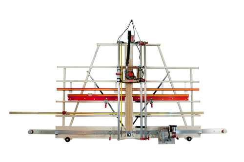 Safety Speed Mfg SR5 Vertical Panel Saw & Router: Configured for V-Grooving Aluminum Composite Panels