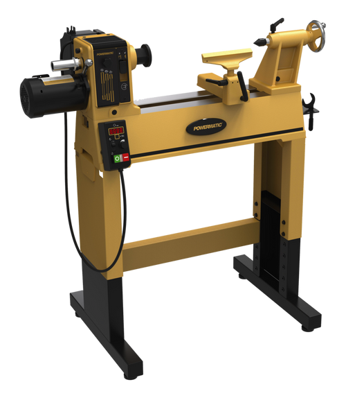 Powermatic PM2014, 14" x 20" Woodworking Lathe with Stand, 1 HP, 1Ph 115V