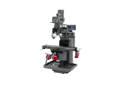 JTM-1050EVS2/230 Mill With 3-Axis Acu-Rite 203 DRO (Knee) With X, Y and Z-Axis Powerfeeds