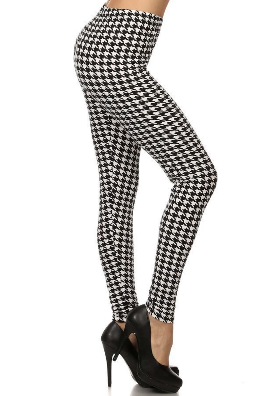 Houndstooth - Hybrid 1.0 Pocket Full Leggings – Pawlie