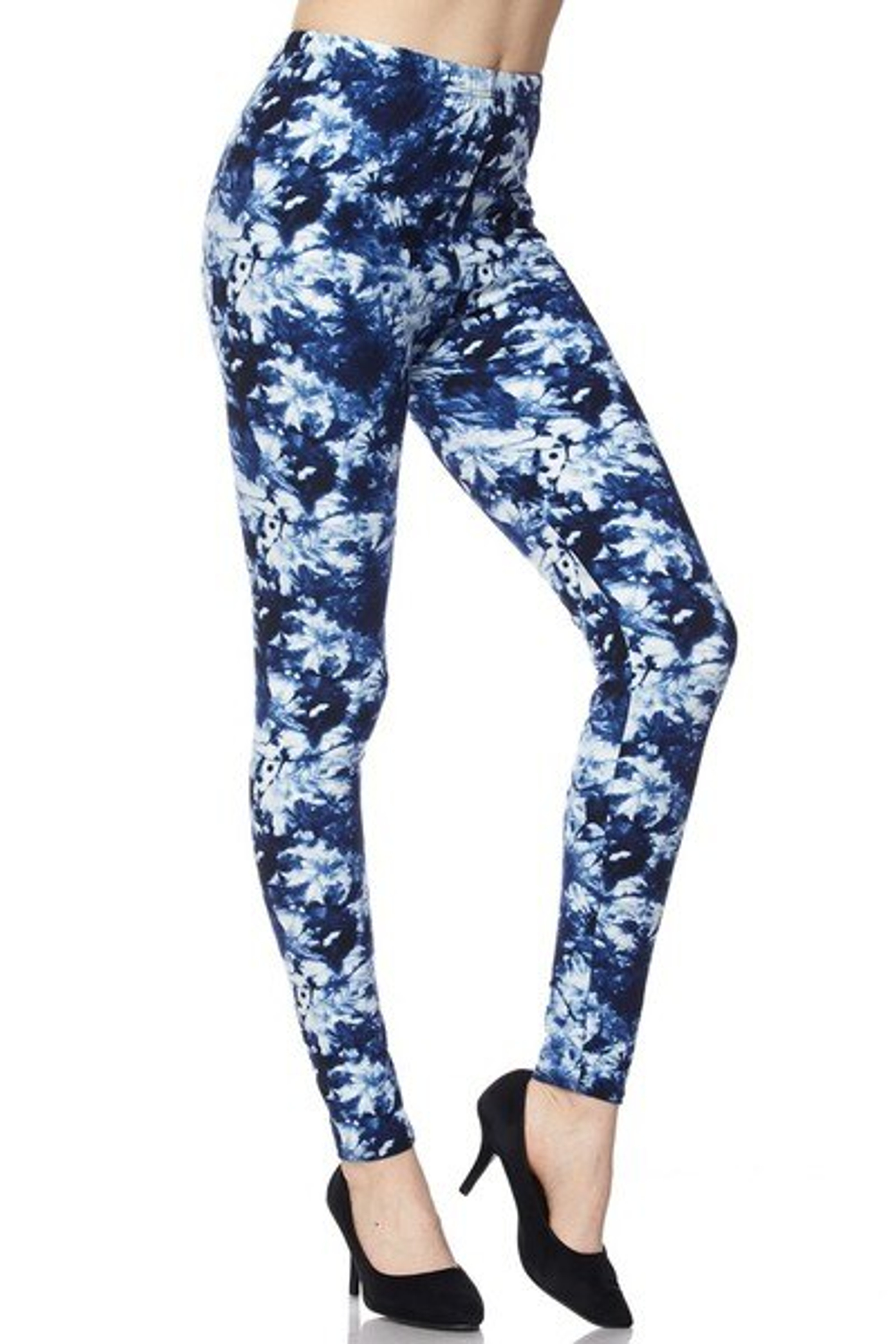 Blue Tie-Dye Legging, Christian Activewear