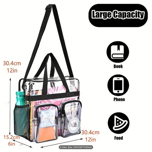 Stadium Bag, Regulation, Large Capacity, multipocket