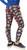 Loralie Print Leggings with Pockets - Colorful Dogs PLUS Size