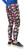 Loralie Print Leggings with Pockets - Colorful Dogs PLUS Size
