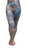 FanC - Irresistible Leggings Custom Designed Italian Marble Print  with Side Pockets  OS 