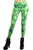 Imported
 420 Inspired Graphic Print Leggings
 Green Marijuana Leaf Design
 Ideal for Creating Looks that are Fun and Sassy
 Super Sexy Body Hugging Fit
 Super Soft Brushed Peach Skin Fabric
 Banded Elastic Waist
 88% Polyester 12% Spandex
 Model is wearing a One Size
 Measurements are 32B x 24 x 35 and height is 5' 8" (172.7 cm)
 Hand Wash or Professional Wash