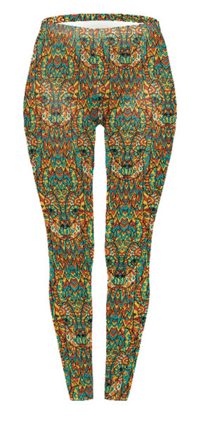 Irresistible Mama Llamas Leggings