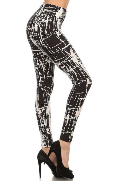 * Imported
* Fits Sizes 0 - 10 (Size 12 Depending on Body Type)
* City Lights Styled Legging
* Soft Luxurious Buttery Soft Milk Silk Fabric
* 92% Polyester 8% Spandex
* Model is wearing size ONE SIZE
* Measurements are 32A x 24 x 34 and height is 5'7" (170.2 cm)
* Hand Wash, Professional Cleaning