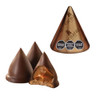 Cachafaz Dark Chocolate Cone Cookies Filled with Dulce de Leche – Box of 6 Displays (12 Conitos per Display, 72 Total)