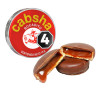 Cabsha Milk Chocolate Bites Filled with Dulce de Leche, 10 g / 0.35 oz ea (box of 24 displays x 48 units ea)