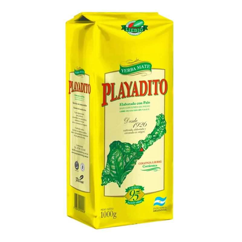 Playadito Yerba Mate Loose Leaf Yerba Tea Traditional Con Palo