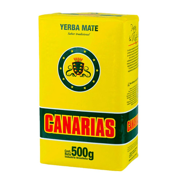 Canarias Traditional Yerba Mate from Uruguay, 500 g / 1.1 lb ea (20 count)