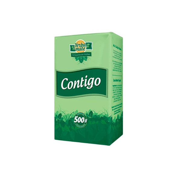 Contigo Yerba Mate with Herbs from Uruguay, 500 g / 1.1 lb ea (20 count)