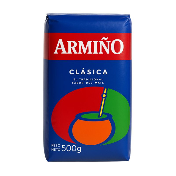 Armiño Classic Yerba Mate from Uruguay, 500 g / 1.1 lb ea (20 count)