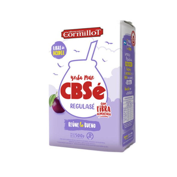 CBSé Yerba Mate Regulasé with Dietary Fiber, 500 g / 1.1 lb ea (12 count) CBSé Yerba Mate Regulasé with Dietary Fiber, 500 g / 1.1 lb ea (12 count)