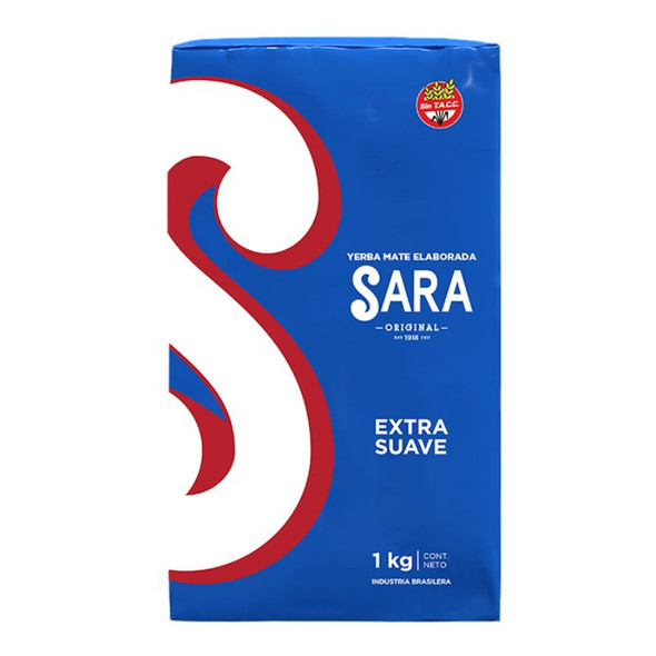 Sara Yerba Mate Extra Soft, 500 g / 1.1 lb ea (20 count) Sara Yerba Mate Extra Soft, 500 g / 1.1 lb ea (20 count)
