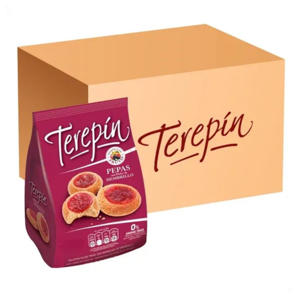 Terepín Quince Jelly "Pepas" Sweet Cookies, 200 g / 7.05 oz ea (24 count)