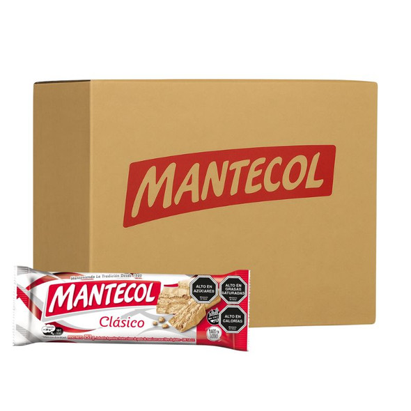 Mantecol Classic Peanut Butter Nougat Gluten Free, 253 g / 8.92 oz large bar ea (36 count)