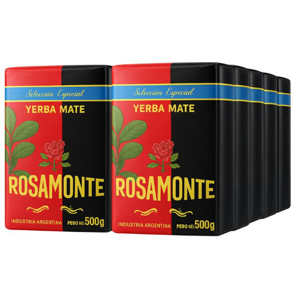 Rosamonte Yerba Mate Special Selection, 500 g / 1.1 lb ea (10 count)