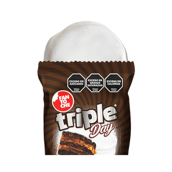 Fantoche Day Italian Meringue Triple Alfajor with Dulce de Leche Filling, 85 g / 3 oz ea (12 count)