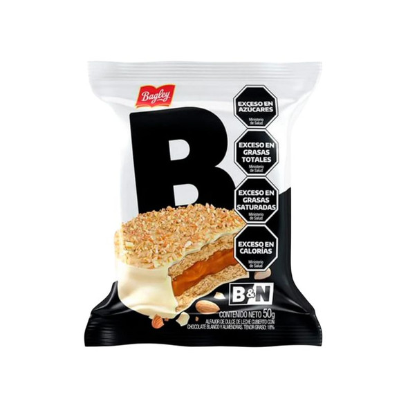 Blanco y Negro Alfajor Blanco Simple White Chocolate, 50 g / 1.76 oz ea (36 count)