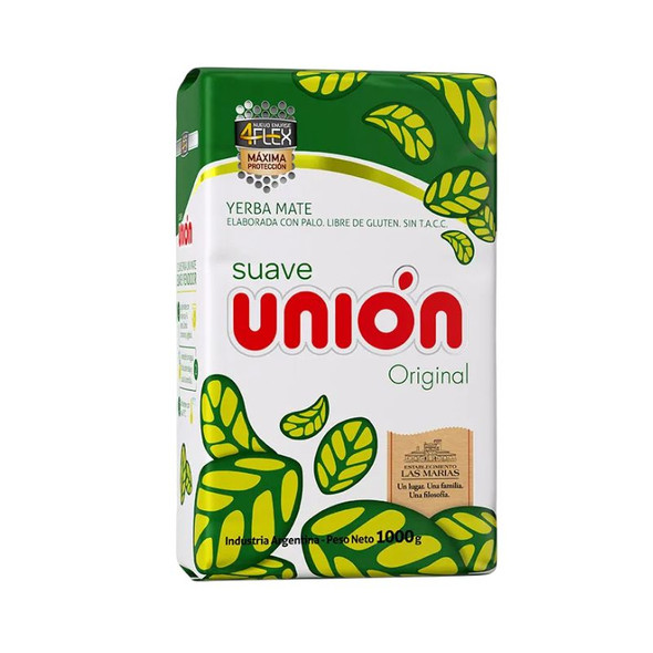 Unión Soft Original Yerba Mate, 1 kg / 2.2 lb ea (10 count)