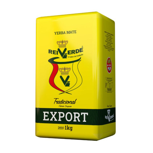 Rei Verde Yerba Mate Traditional Yerba Mate, 1 kg / 2.2 lb ea (20 count)
