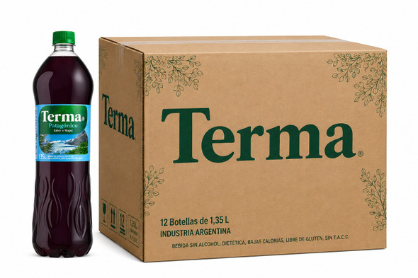 Terma Patagonico Herbal Infusion Drink, 1.35 L  45.6 fl oz ea (12 count per box)