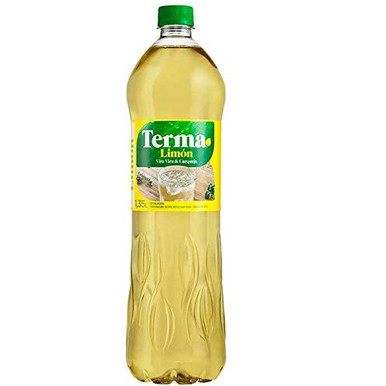 Terma Herbal Soft Drink Lemon Flavor, 1.35 L / 45.65 fl oz ea (12 count per box)