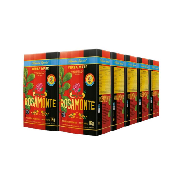 Rosamonte Yerba Mate Special Selection, 1 kg / 2.2 lb ea (10 count)