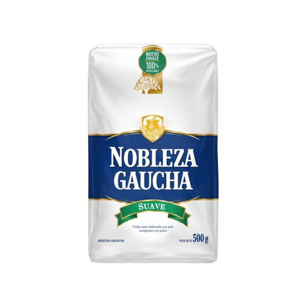 Nobleza Gaucha Soft Yerba Mate, 500 g / 1.1 lb ea (10 count) Nobleza Gaucha Soft Yerba Mate, 500 g / 1.1 lb ea (10 count)