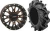 Tucker Rocky Combo - Wheel 14x7, 52, 4/137, Bronze or Tire 29.5x9-14, Bias, Left, 6 Ply, Directional